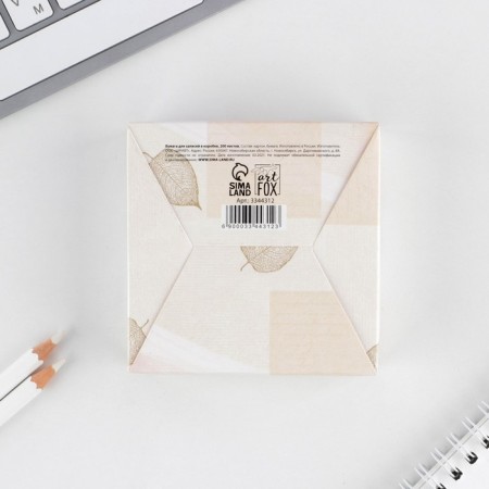 Paper for records in the box “Notes of the best teacher”, 200 sheets, 8.5 x 8.8 cm-4