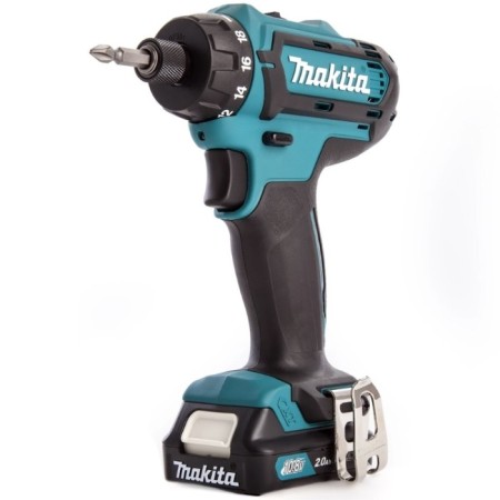 Makita DF033DWAE, 12 V, 2x2 Ach, Li-Ion, 450/1700 rpm, 30/14 Nm, case, case-1