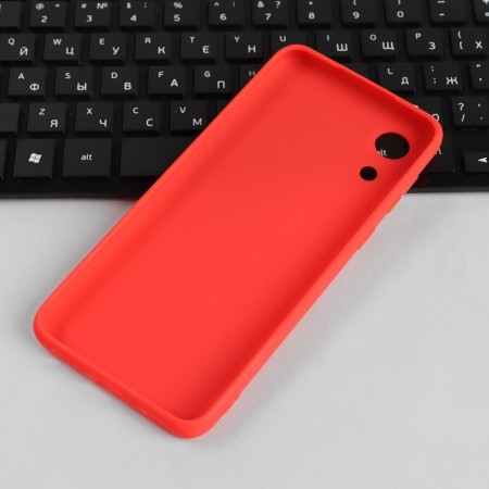 Pero cover, for Samsung A03 Core, silicone, red-2