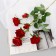 Artificial flowers "Gloria de de" D-4 cm, red