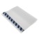 Set of covers PE 10 pieces, 208 x 400 mm, 140 μm, for notebooks, universal, with bookmarks, mix