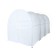 Greenhouse case, 6 × 2 × 2 m, laminated, spanbond 100 g/m², “snow”
