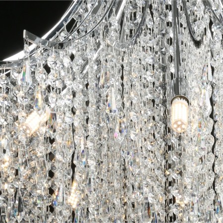 Ellegia chandelier, size 74x100x74 cm, 40W 8xg9 IP 20-4