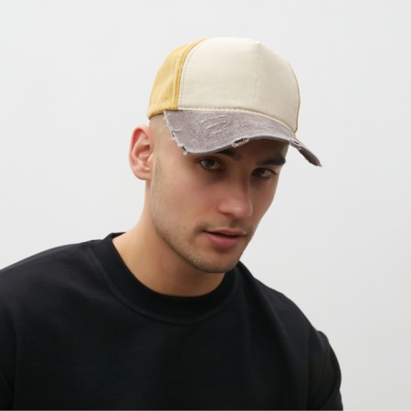 Male cap minaku, mustard color, size 56-58-1