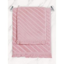 Trure -colored towel Sofi de Marko Evan, 550 gr, size 70x140 cm, tea rose color