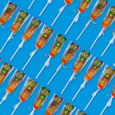 Marmalade Figure on the stick "Marmelads Zoo: Caterpillar", Assorted, 14 g-1