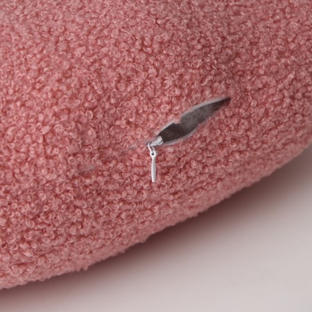 Decorative Etheel Pillow "Kit" 30*37 cm, color pink-3