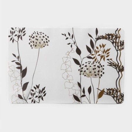 Serving napkin on the table "Garden", 43 × 28 cm, white color