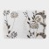 Serving napkin on the table "Garden", 43 × 28 cm, white color