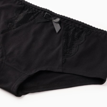 Cowards women's shorts, black color, size 56-1