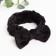 Binding on the head of Ethel, the color is black, 100% p/e
