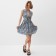 Women's dress Minaku: Enjoy Blue color, rr 42