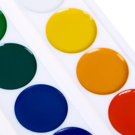 Watercolor "Ray" School of Creativity, 14 colors, without brush-2