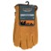 Genuine leather gloves, elongated cuffs, with lining, Truper