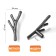 Handle button Cappio "branch", color old silver