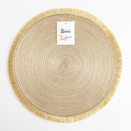 Serving shade "Glitter", ts. Zoloto, D 38 cm-2