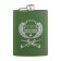 Flaw for alcohol "Hunter", stainless steel, gift, army, 240 ml