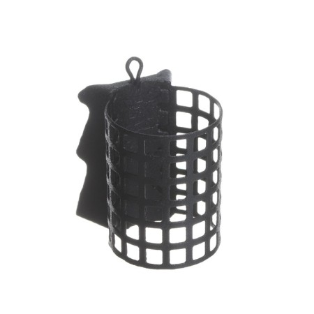 Metallic feeder X-Feeder ME Alligator M Perfo, Matt Black, 100 g, 40 ml