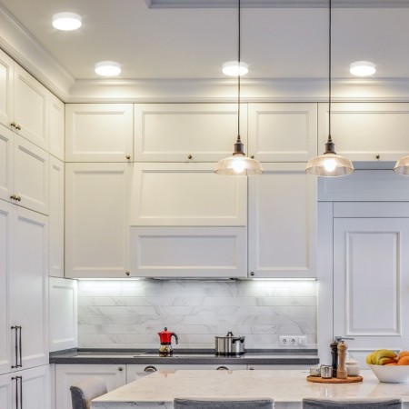 Lamp built -in era LED, IP20, 36W, 220x44 mm, 6500k, 3100lm, white color-1