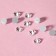 Thermocleic “cone” rhinestones, glass, ss20, d = 4.6 mm, 100 pcs, white color