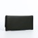 Women's wallet on a magnet, the color is dark green