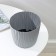 Kashpo for flowers with an insert “wave”, 2 l, d = 16 cm, h = 13.5 cm, color gray color