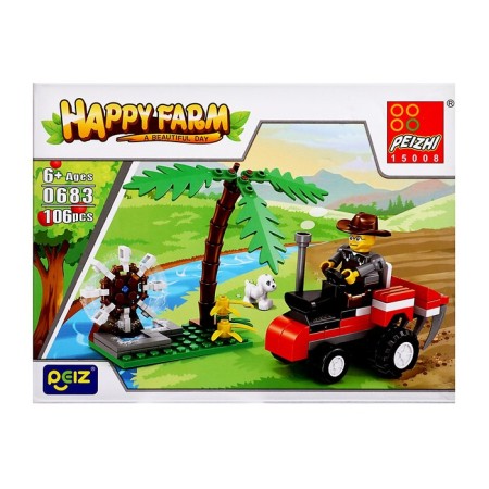 Constructor Farm "Tractor", 106 parts-3