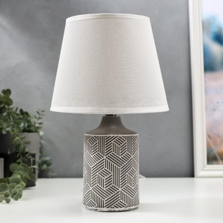 Table lamp 48475/1GR E14 40W gray 20x20x31.5 cm Risalux