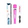 Love Magic vibration massager, wireless, silicone, pink color, 32 cm