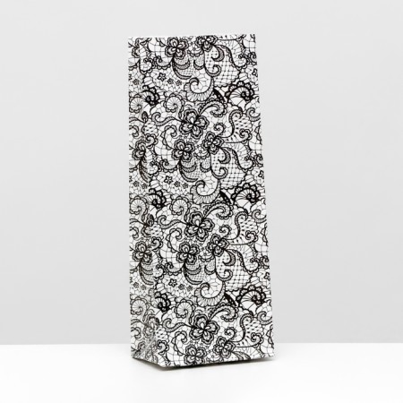 Package package packing, three-layer, lace-black, 8 x 5 x 20.5 cm