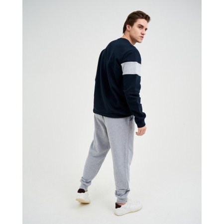 Male sweatshirt, blue/gray color, size 46-4