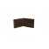 Build clip, brown color