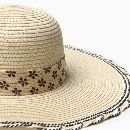 Women's hat minku, col. Beige, river 58-3