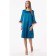 Female dress, size 42, turquoise color