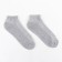 Women's socks collorista, gray color, size 36-37 (23 cm)