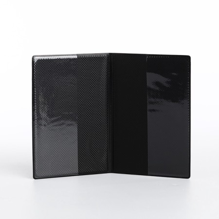 Cover for passport, black color-6