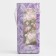 Package Pack for Flowers with a plastic window, Flowers, lilac, 30 x 12 x 8 cm