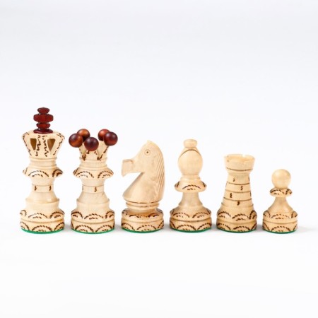 Chess Polish wooden large Madon "Ambassador", 54 x 54 cm, King H-12 cm-7