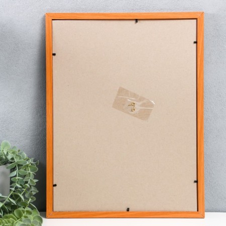 Photo frame MDF 30x40 cm, No. 6, width. 20 mm, thickness. 12 mm, Milan nut (plastic screen)-2