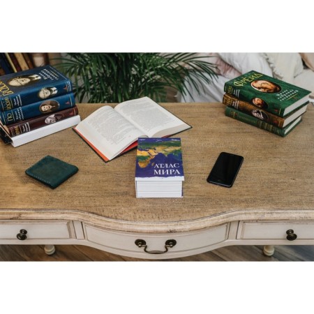 Safe-book "Atlas of the World", 5.5x11.5x18 cm, key castle-6