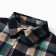 A shirt for a boy in a cage KAFTAN, p. 36 (134-140 cm), blue