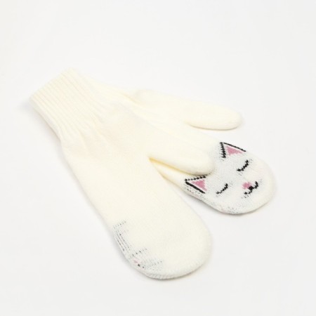 Women's mittens in a gift box "C NG" p.19-3