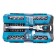 Set of end heads GROSS 14145, 36 items, rattle 120 teeth, 1/2 ", 3/8", CRV