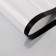 Film for decor and floristry, black, plain, transparent, universal, without drawing, sheet 1pcs, 58 x 58 cm