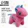 Soft toy "Magic near", unicorn, color mix