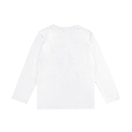 Лонгслив для девочки, рост 134 см, цвет белый-2