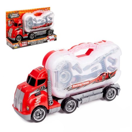 Constructor "Truck" with a suitcase of tools, sound effects