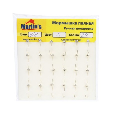 Mormyshka soldering Marlin’s Glazer, 4 mm, S-Galvanika, 24 pcs.-1