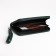 Women's wallet with lightning, green color