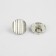 A set of metal buttons on the leg, d = 15 mm, 10 pcs, silver color